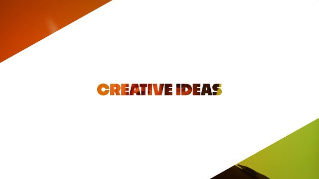 Creative Idea Stripe Swipe Cutouts Text Transitions Premiere Pro Template