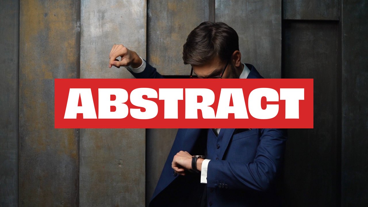 Sweeping Color Highlight Abstract Corporate Title Animation After Effects Template