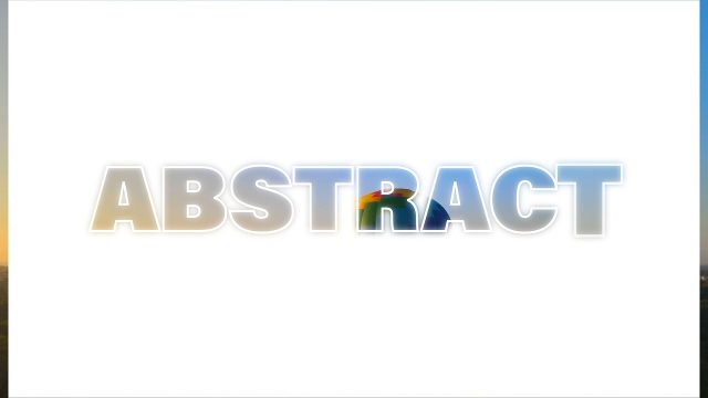 Animated Typography Cutouts Transition featuring Vertical Slit Panels and Video Filled Word for Brand Videos MOGRT Template