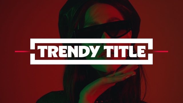Corporate Bordered Headlines Animation with Crimson Stroke Accents Premiere Pro MOGRT Templates