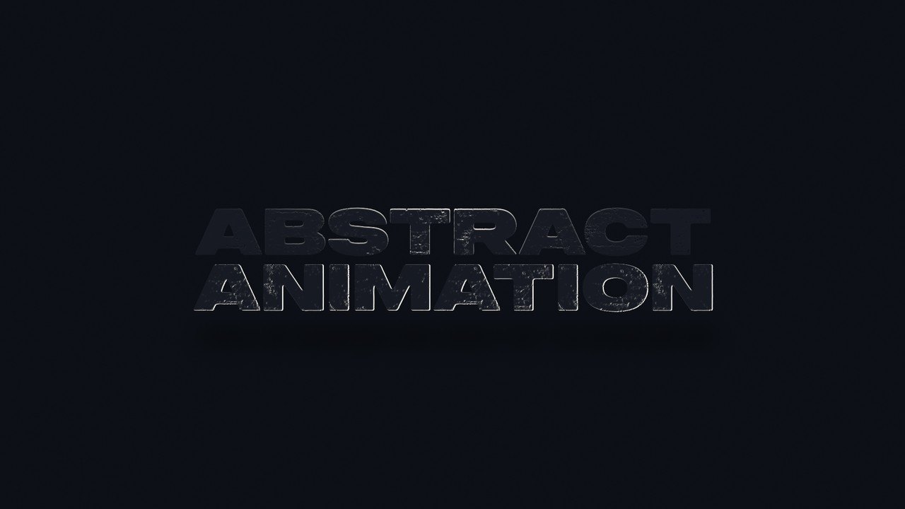 Subtle Light Emboss Pressed Caps Title Animation Premiere Pro MOGRT