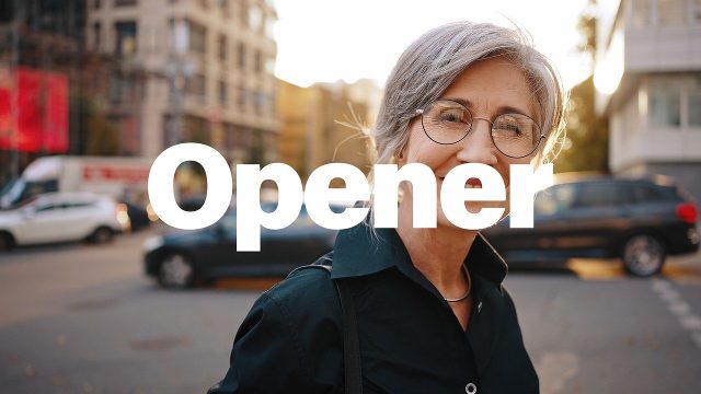 Soft Gradient Title Slideshow with Drifting Photo Cards Premiere Pro MOGRT