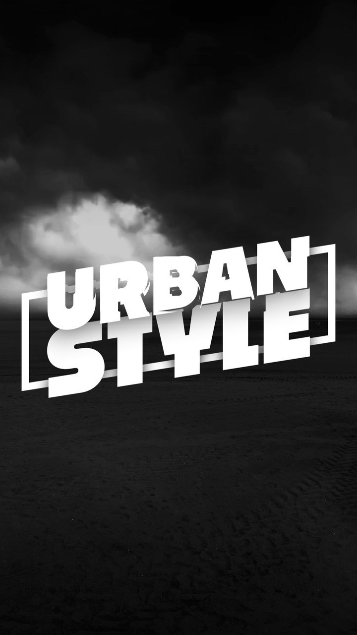 Vertical Urban Animated Title in Open Corner Tilted Frame After Effects Template