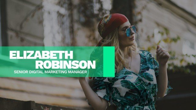 Modern Lower Thirds Free Template for After Effects Animated Overlay 4K