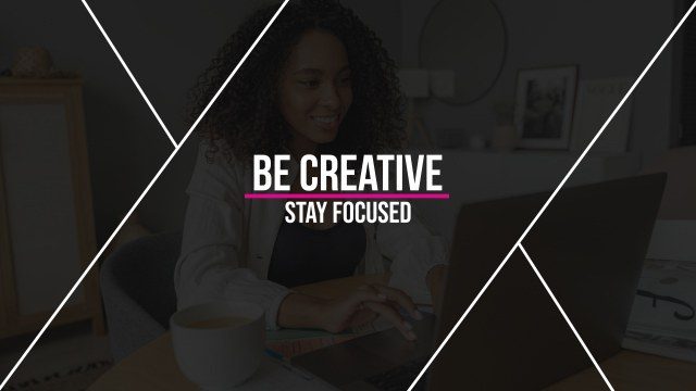 Creative Text Animation Free After Effects Template with Unique Typography Effects