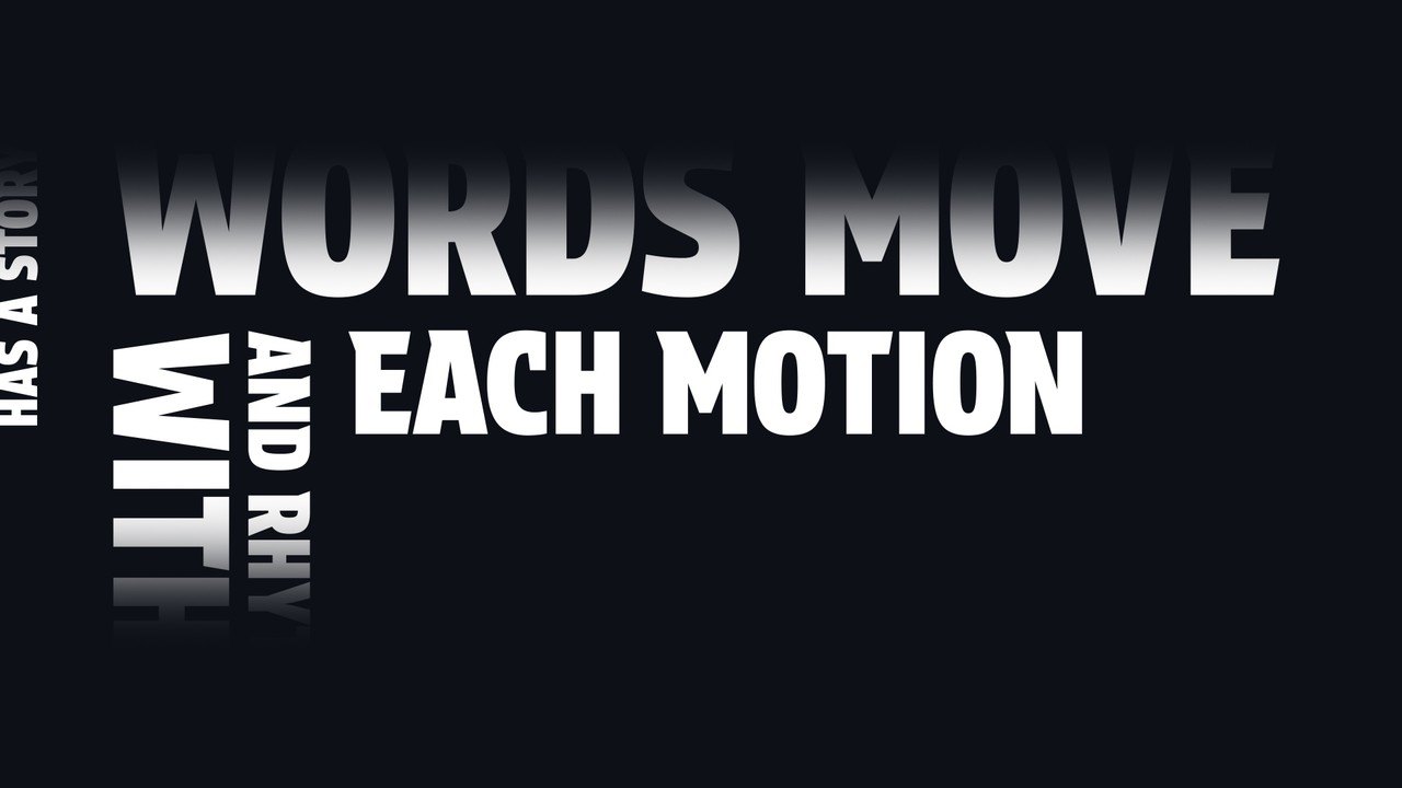 Slanted Word Lattice Dynamic Message Text Animation Premiere Pro MOGRT