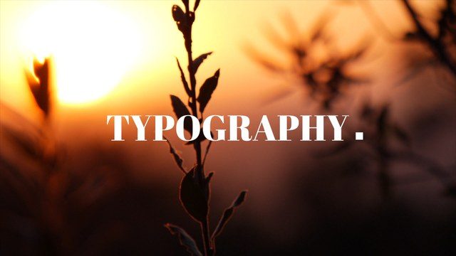 Smooth Modern Animated Typography Free Template for Social Media Content