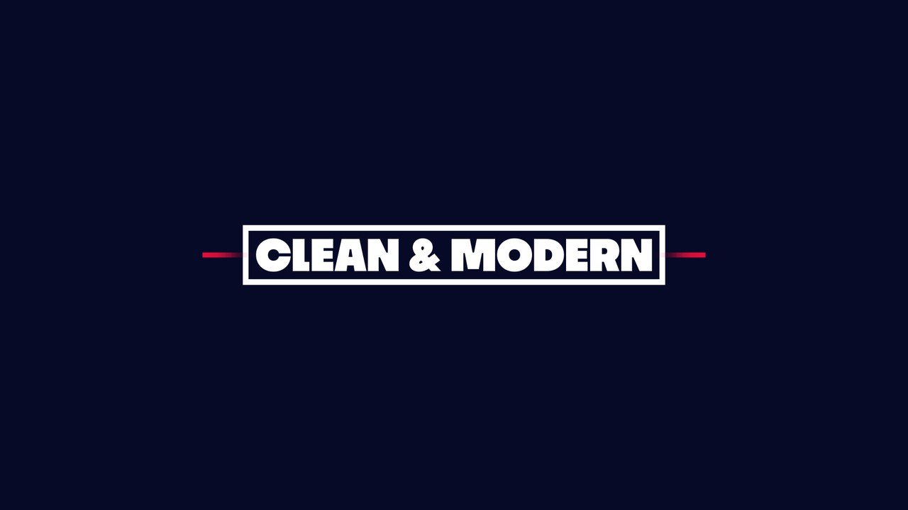 Minimal Framed Phrase Title featuring Crimson Accent Dashes Premiere Pro MOGRT