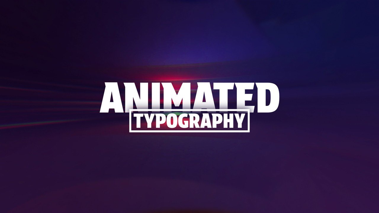 Space Title Animations featuring Red Light Streak and Boxed Subtitle After Effects Template