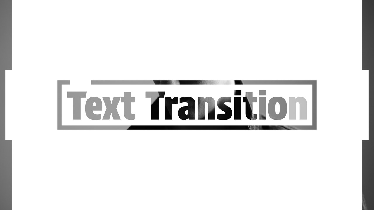 Monotone Framed Phrase Plus Wipe Transition Premiere Pro MOGRT
