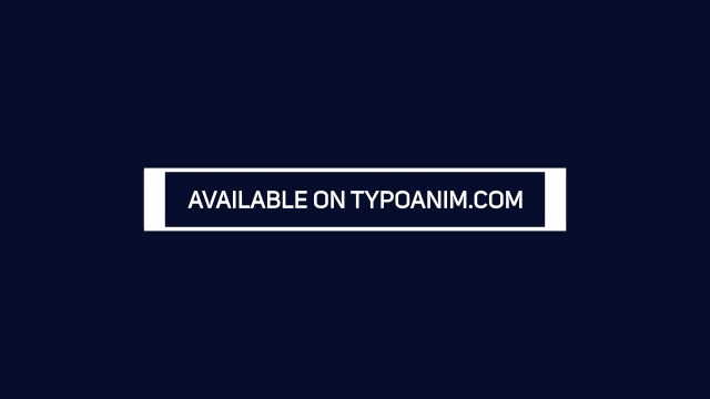 Promo CTA Label Box Typography – Free After Effects Template