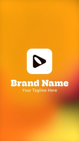 Stylish Vertical Logo Animation