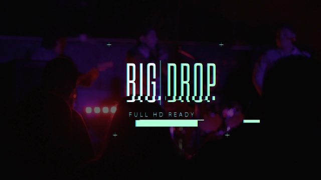 Cyberpunk Glitch Intro Titles and Kinetic Typography in 4K UHD Premiere Pro Template