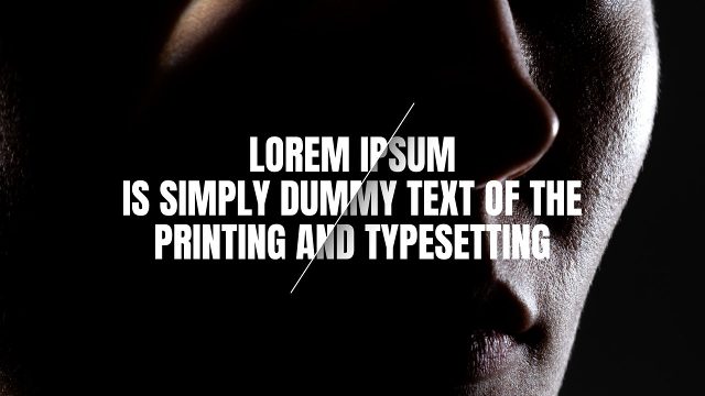 Trendy Slash Cut Three Line Titles with Thin Diagonal Accent for Marketing Promos Premiere Pro MOGRT