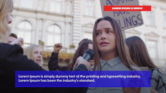 Exclusive and Global News Update Live Label Premiere Pro Template