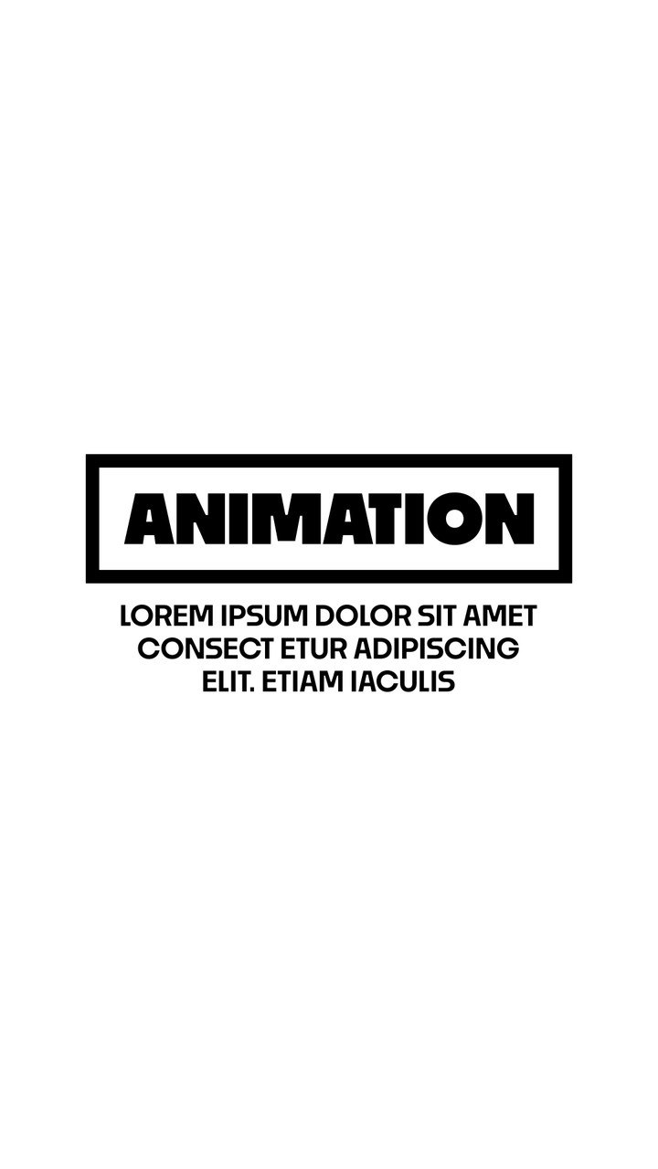 Vertical Bold Border Caps Text Animations and Notes Premiere Pro MOGRT