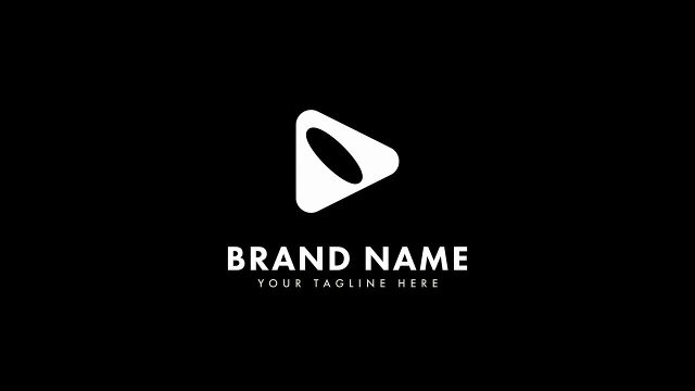 Scanline Block Logo Animation with Glitch Sound FX MOGRT for Premiere Pro