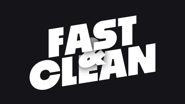 Cinematic Huge Rounded Stacked Words with Ampersand Titles for Annual Reports After Effects Project