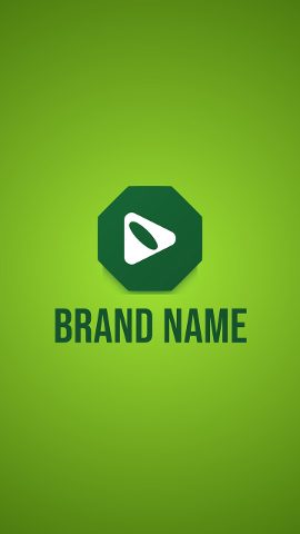 Simple Vertical Logo Intro
