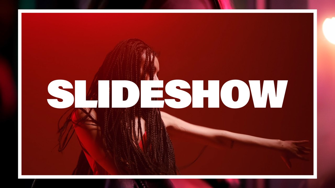 Block Transition Cutout Type Slideshow After Effects Template