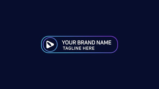 Company Gradient Pill Logo Reveal – Free After Effects Template