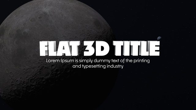 Big Bold Corporate Titles with Tiny Two Line Copy Motion Graphics Template for Premiere Pro