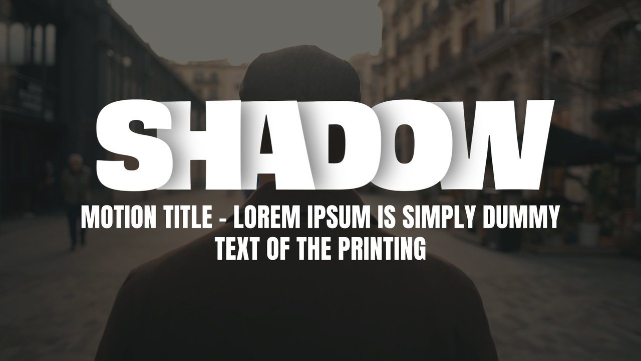 Popping Letters Extruded Corporate Typography Titles for Intros Premiere Pro MOGRT