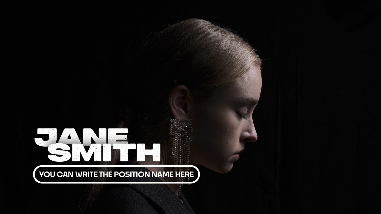 Display Caps Name Lower Third featuring Capsule Title Premiere Pro MOGRT