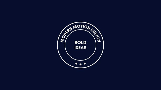 Arched Dot Badge Headline for Client Presentations in After Effects – Free Download