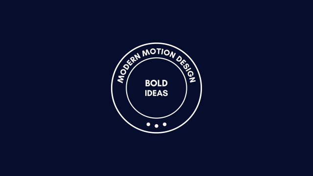 Arched Dot Badge Headline for Client Presentations in After Effects – Free Download