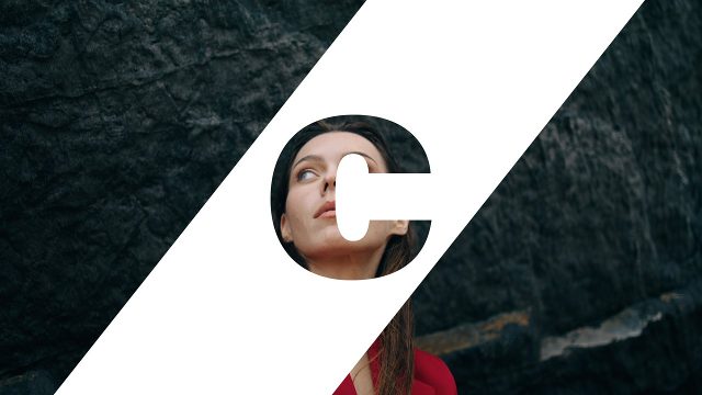 Giant Initial Diagonal Slash Quote Transition After Effects Template