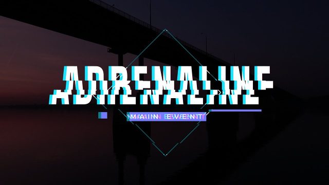 Hype Glitch Titles for Gaming with Text Overlay in Ultra HD