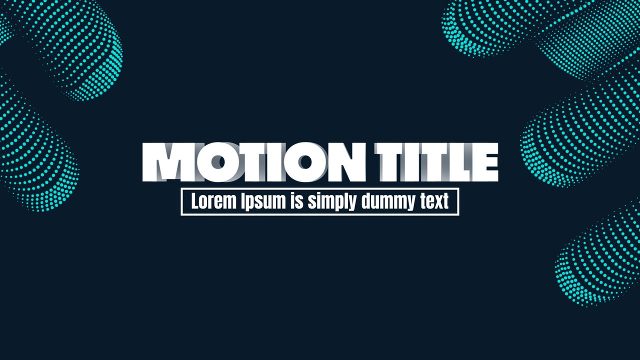Rough Type Animated Titles in Shadow and Abstract Style Premiere Pro Motion Graphics Template