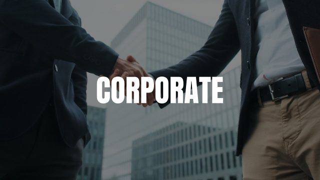 Narrow Single Word Corporate Titles Premiere Pro Template