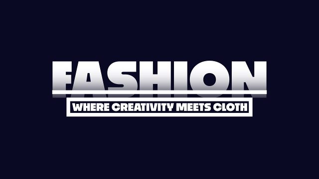Sliced Line Fashion Statement Typography Title Animation After Effects Template
