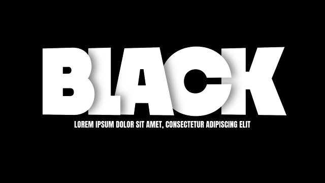 Premiere Pro Oversized Bold Word Abstract Text Animation MOGRT