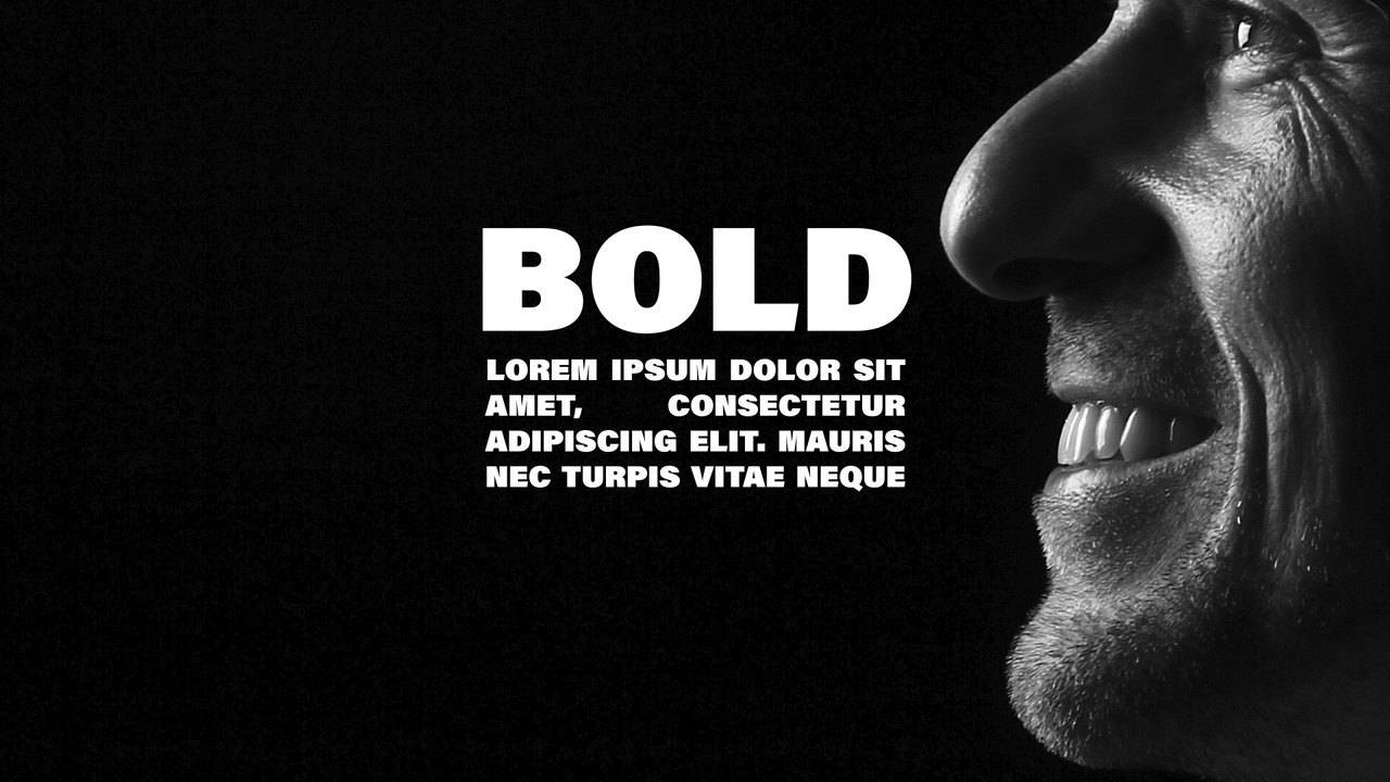 Bold Term Typography with Narrow Side Text Column Premiere Pro MOGRT