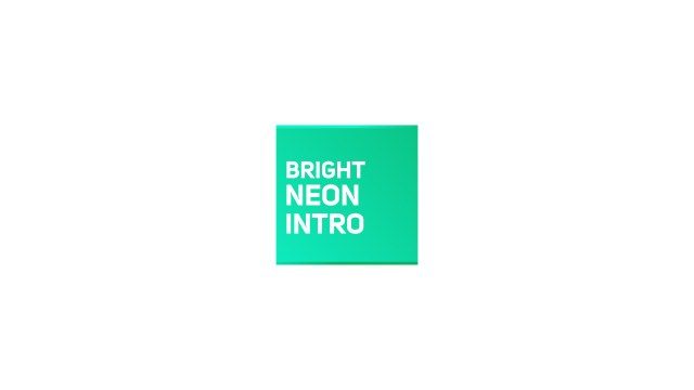 Promo Mint Square Stack Typography – Free Premiere Pro Template