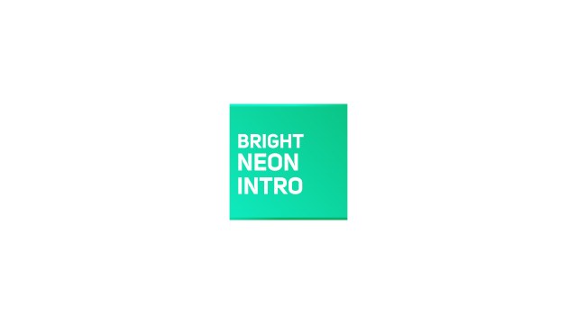 Promo Mint Square Stack Typography – Free Premiere Pro Template
