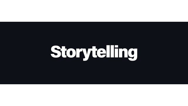 Widescreen Band Storytelling Text Animation Premiere Pro MOGRT for Story Intros