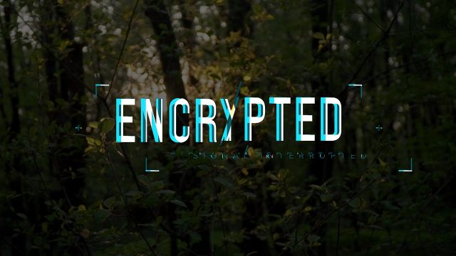 Elegant 4K UHD Glitch Typography and RGB Text in After Effects