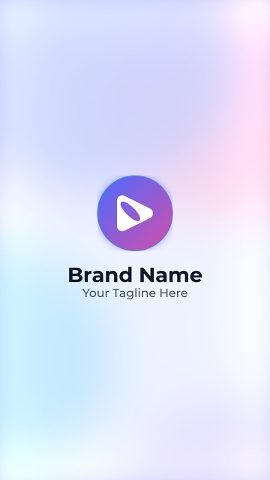 Vibrant Vertical SaaS Animated Logo