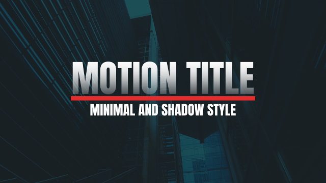 Bold Headline Text Animations featuring Thick Red Bar for Channel Intros Premiere Pro Motion Graphics Template