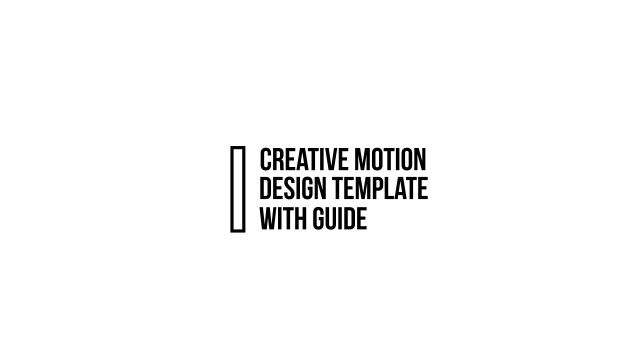 Hollow Bar Three-Line Text Animation MOGRT for Biography Films – Free Premiere Pro